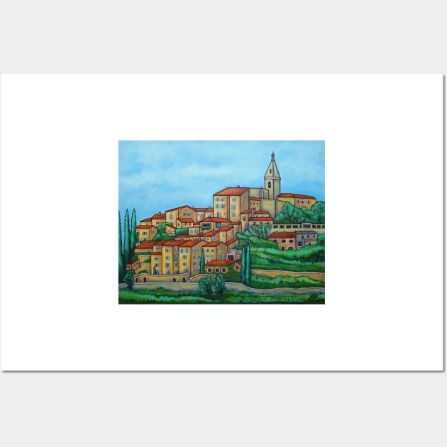 Colours of Crillon-le-Brave, Provence Wall Art by LisaLorenz